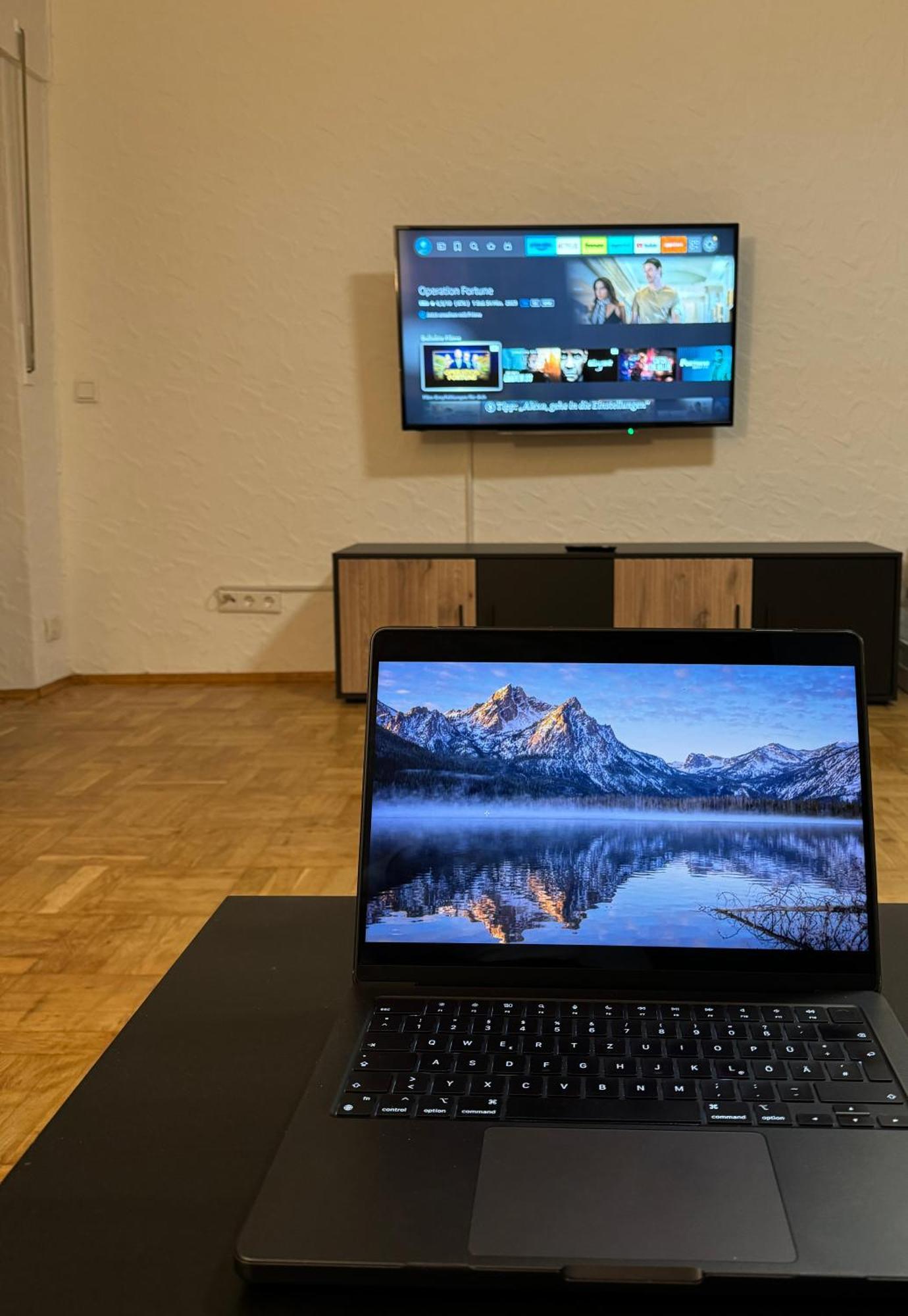 Laras Voll Ausgestattete Gartenwohnung Mit Wlan Und Tv Werne Екстер'єр фото